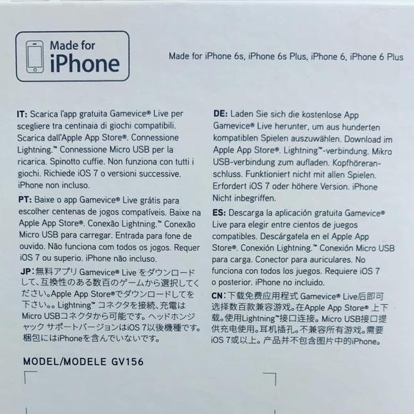 Gamevice Controller – GV156 Gamepad for iPhone - Picture 5 of 10